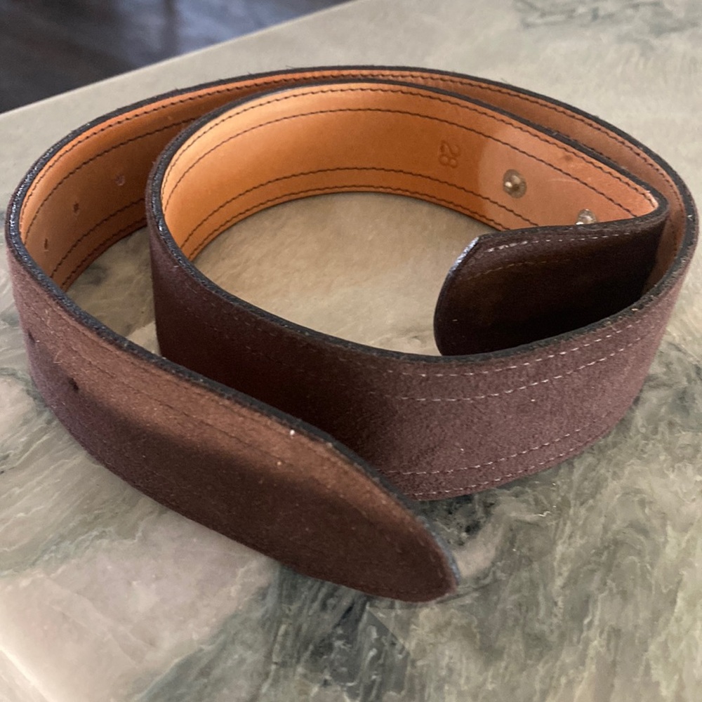 Hobby Horse Brown Ultra Suede Belt 28